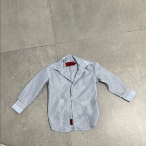 Ellie Blue Button Down Shirt Classic Style